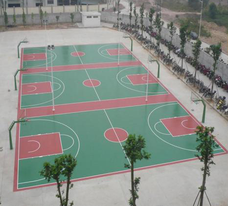 台球场地胶安装